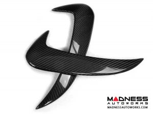 Mercedes-Benz C-Class W205 Sport AMG Rear Bumper Fins - Carbon Fiber Mercedes-Benz C-Class W205 Sport AMG Rear Bumper Fins - Carbon Fiber